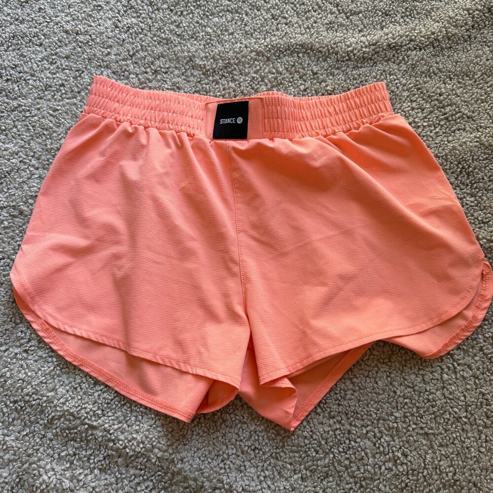 Stance Women's Work It Out Shorts Coral Outer Only READ